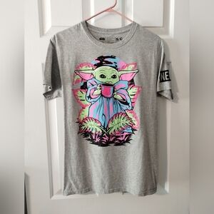 Star Wars Neff Yoda Grey Tee Shirt